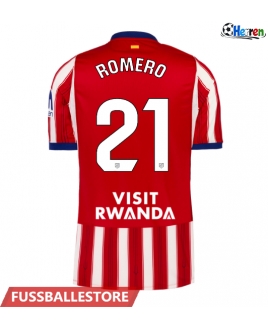 Günstige Atletico Madrid Cristian Romero #21 Heimtrikot 2026-27 Kurzarm